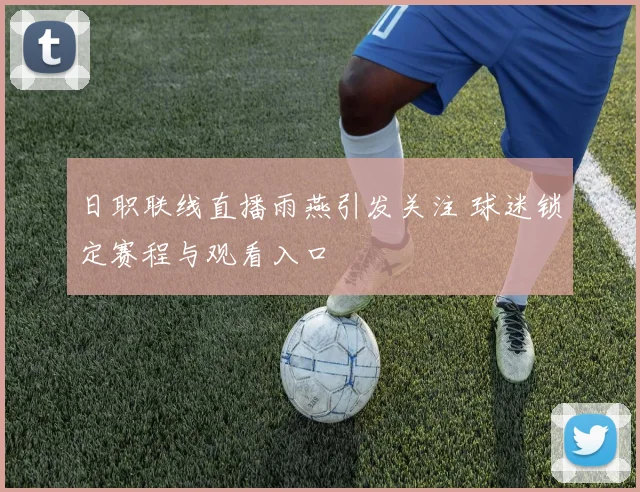 日职联线直播雨燕引发关注 球迷锁定赛程与观看入口